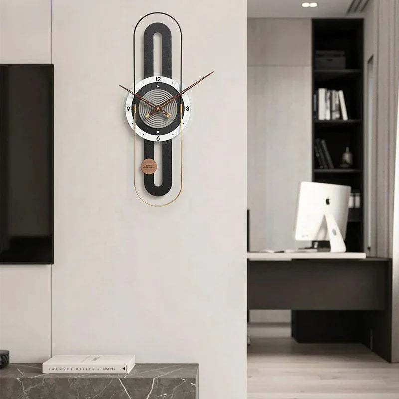 LUXURIOUS CLOCK - MODERN VERTICAL PATTERN STYLE 16